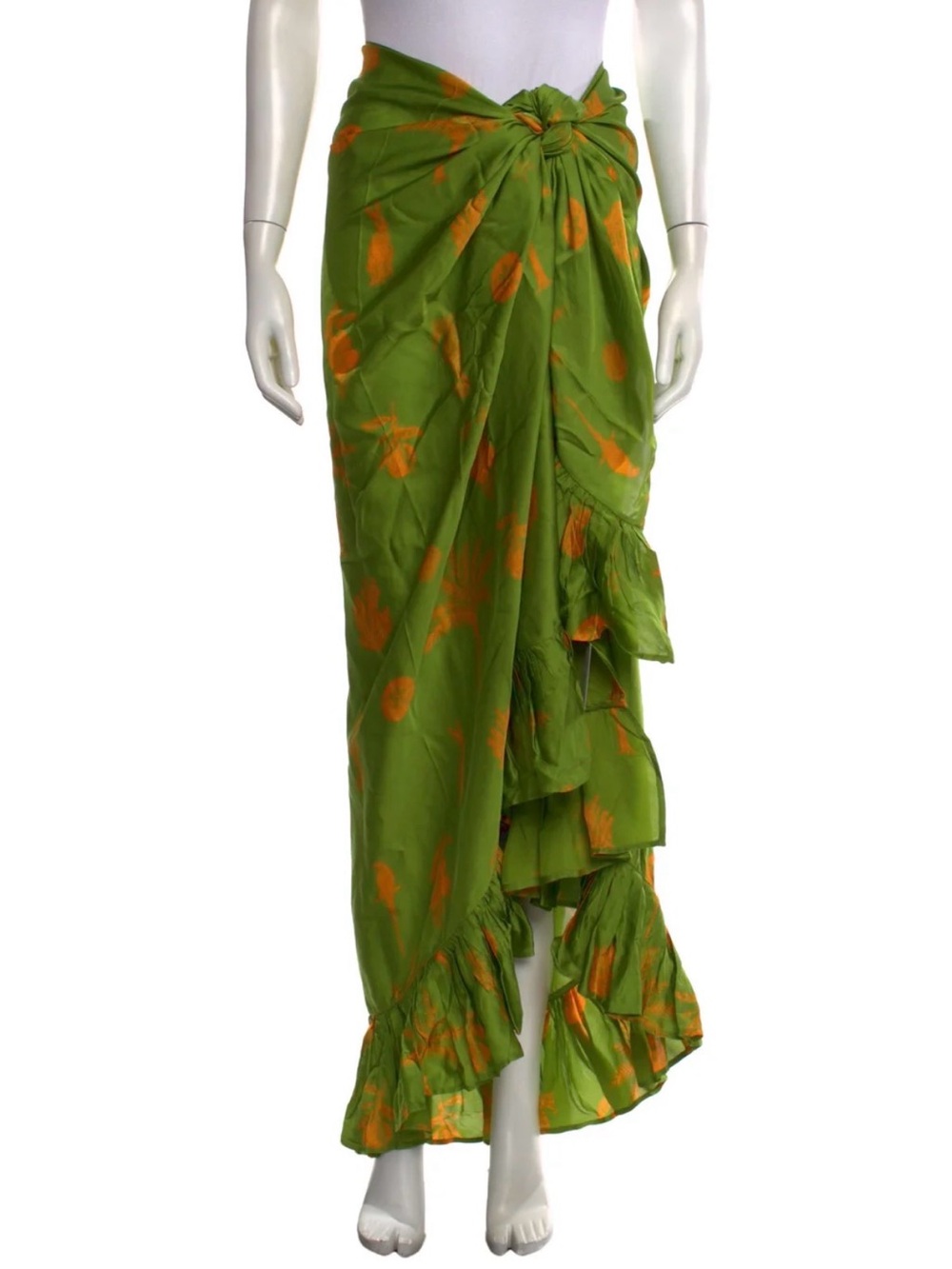 NWT Coniglio Palm Beach Ruffle Power Pareo